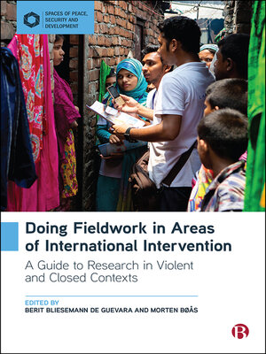 cover image of Doing Fieldwork in Areas of International Intervention